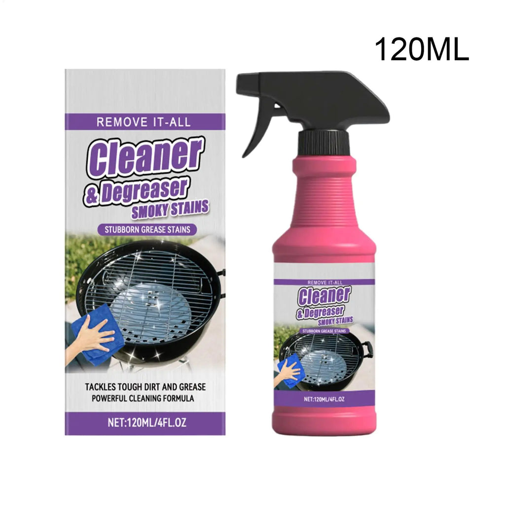 Grill Degreaser Cleaner Heavy Duty Kitchen Grease Remover Spray
