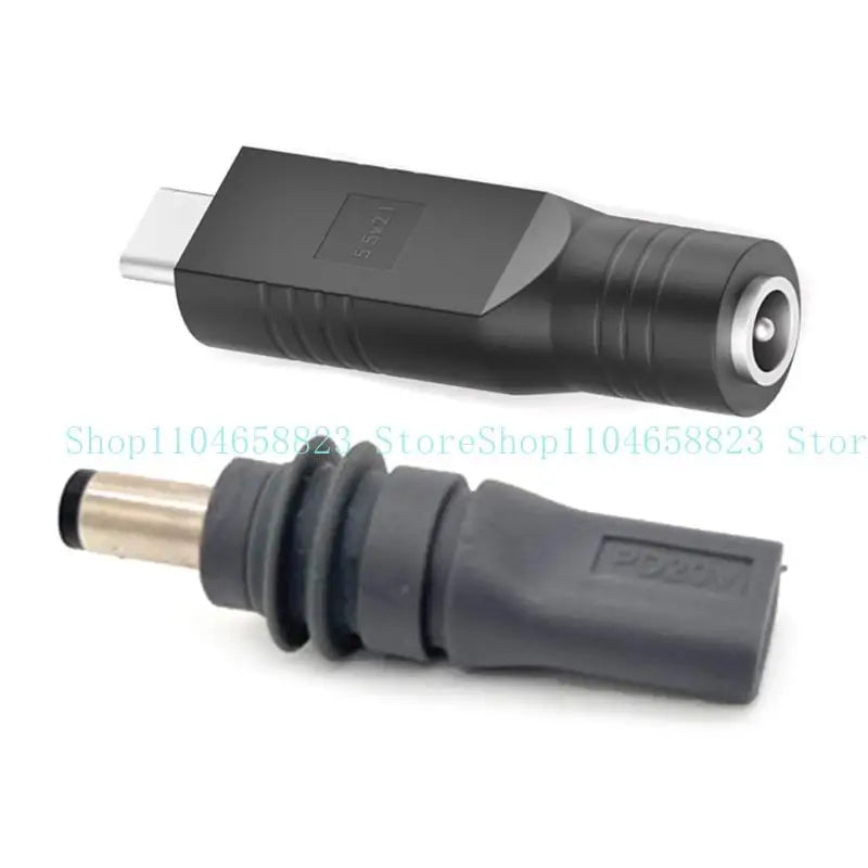 652F DC5521 to USB C Connector Type C to DC5.5x2.1mm Power Cable Adapter for Efficient Power Delivery in Creative Studios Zpaxo