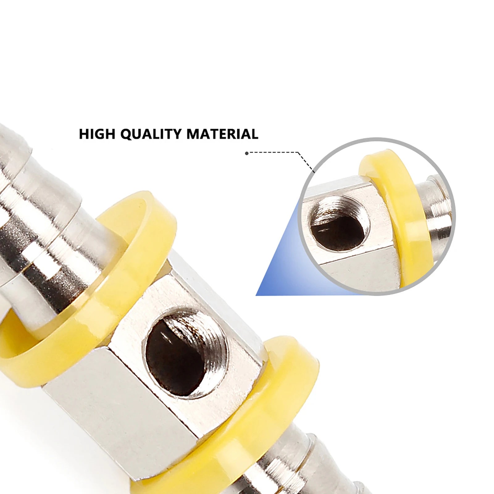 3 8 Fuel Line Pressure T Fitting Adapter Gauge Sensor Barbed Push