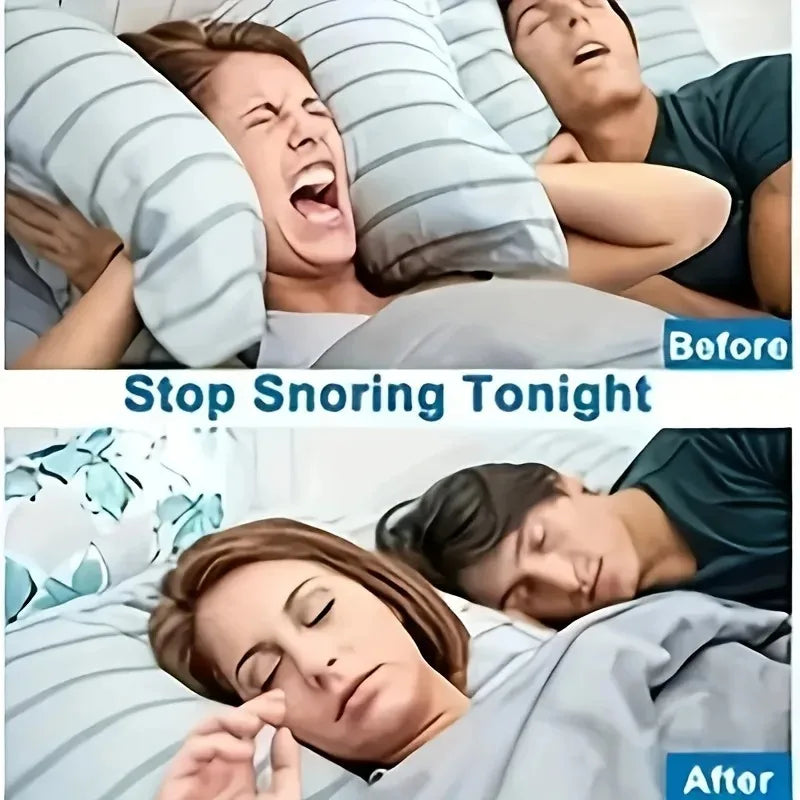 Anti-snoring Nose Clip Silicone Breathing Aid Swimmers Sleep Nasal