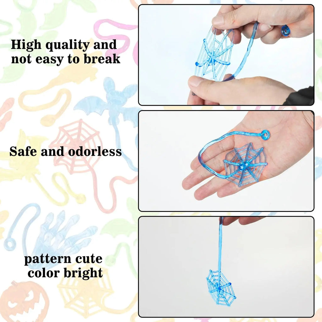 Halloween Stretchable Sticky Wall Release Elastic Children's Toy