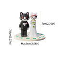 Bride Groom Car Ornaments Festive Floats Design Wedding Decoration Zpaxo 1 set