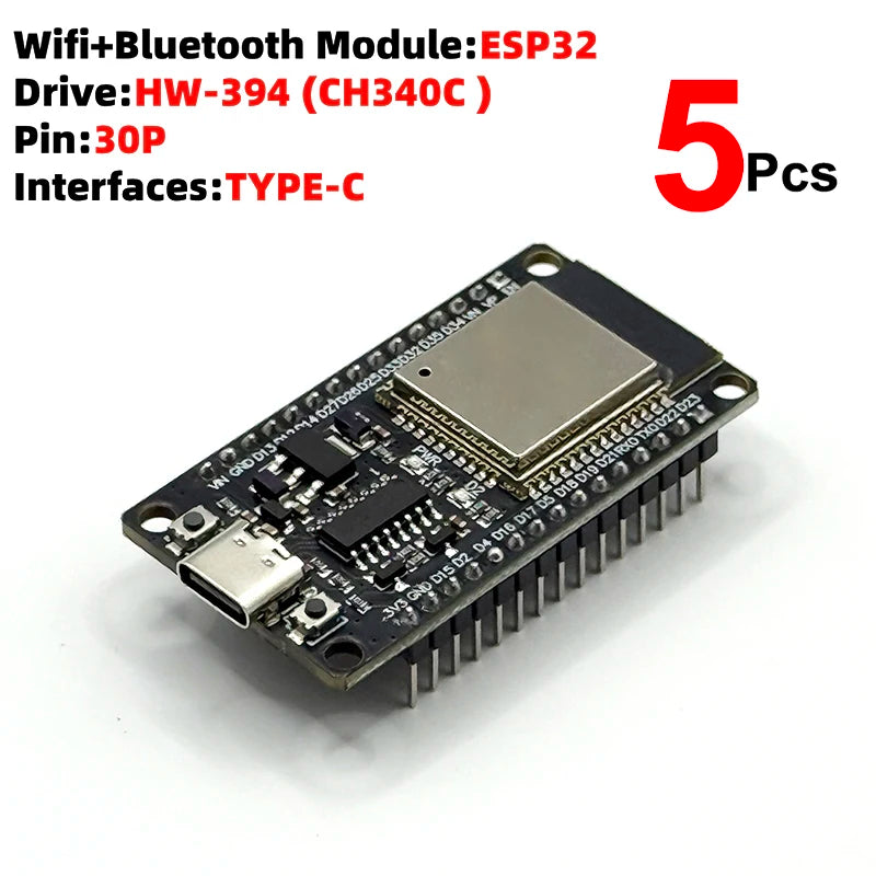 ESP32 Expansion Board ESP-CH340C-32 WIFI Bluetooth Dual Core