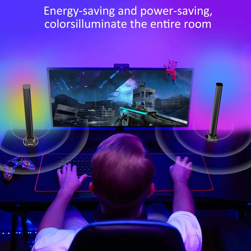 RGB Dimmable USB Ambient Night Light – Desktop Mood Lamp RGB Ambient Mood Light Zpaxo