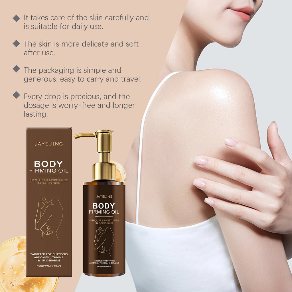 Moisturizing Anti Cellulite Firming Body Oil Sagging Skin Tightening Anti-Aging for Body Refreshing Hydrate Firming Body Oil Zpaxo