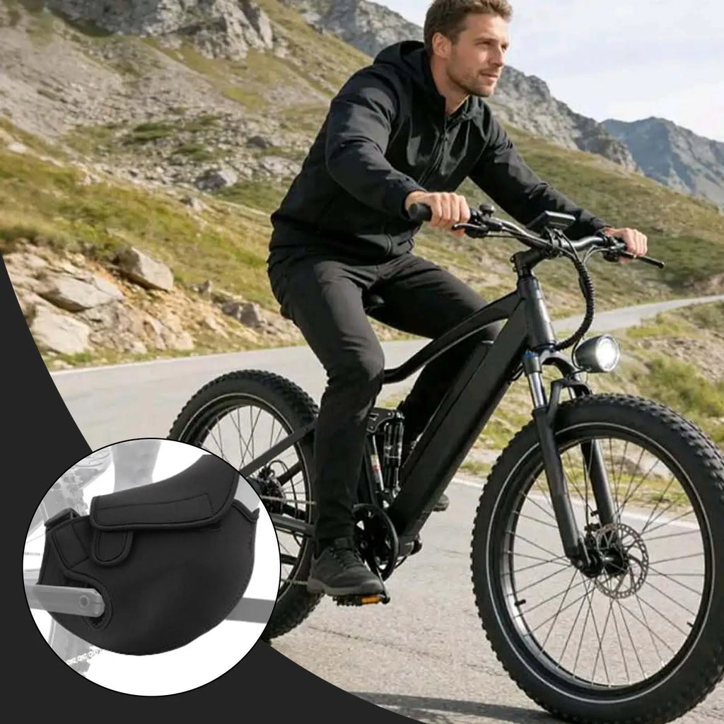 E-bike Motor Cover Neoprene Dustproof Rainproof Storage Protector
