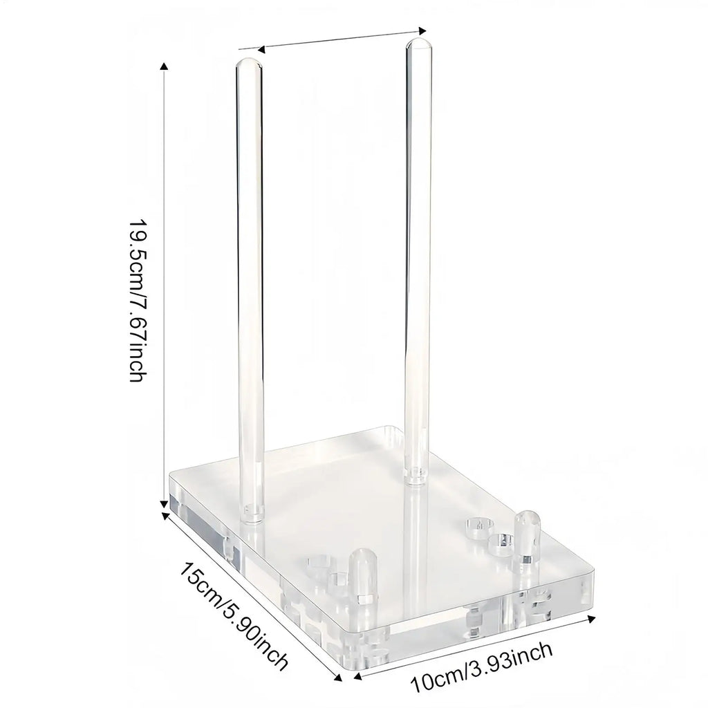 Acrylic Book Stand Clear Adjustable Decorative Picture Frame Holder
