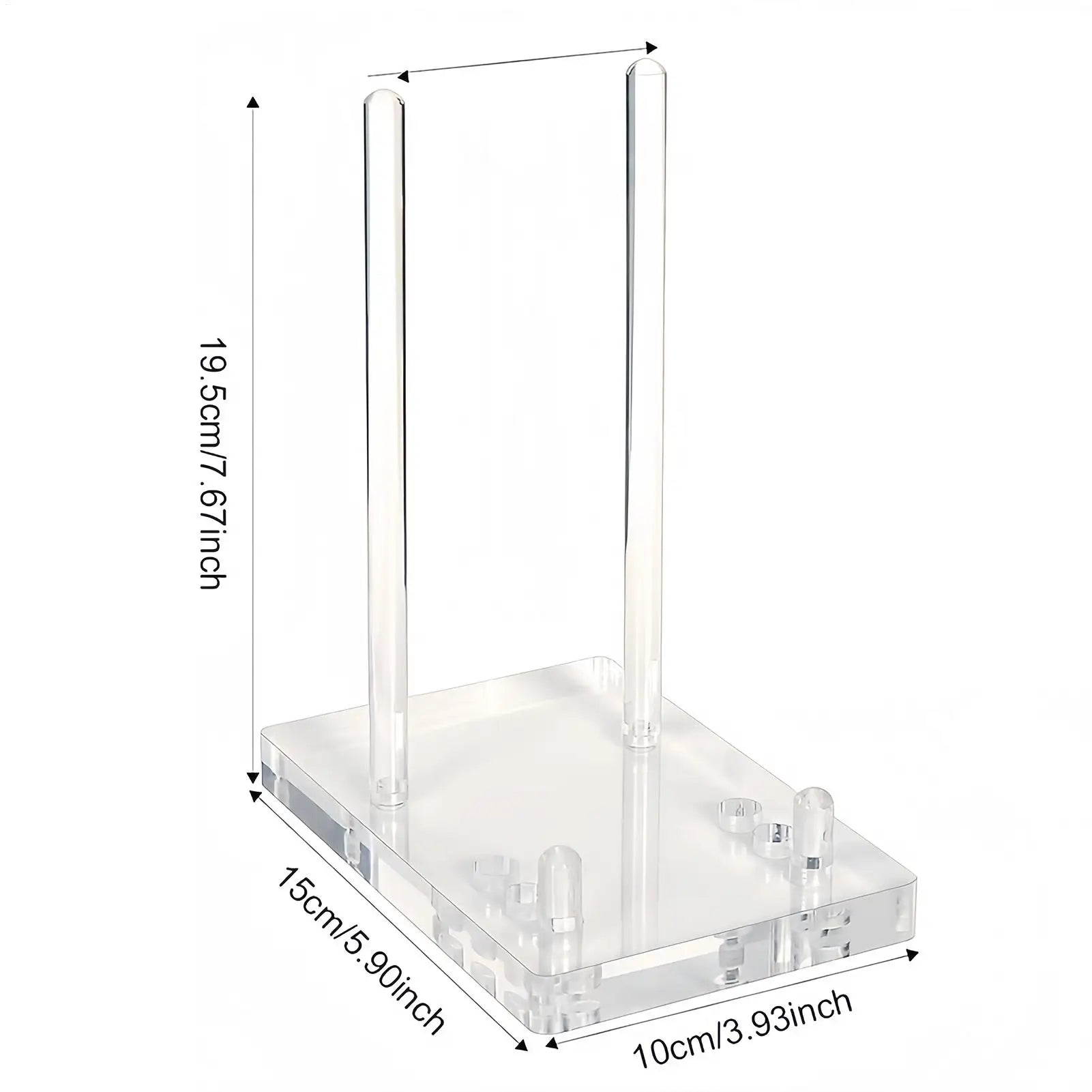 Acrylic Book Stand Clear Adjustable Decorative Picture Frame Holder