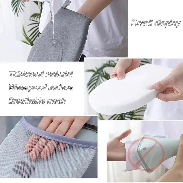 A Heat-resistant Stain-resistant Clothing Shop Can Wash the Ironing Board Mini Portable Anti-ironing Gloves Iron Pad Set Zpaxo