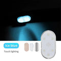 Rechargeable Magnetic Touch Light Hand Car Roof Magnets Ceiling Lamp Zpaxo ice blue light China Mainland