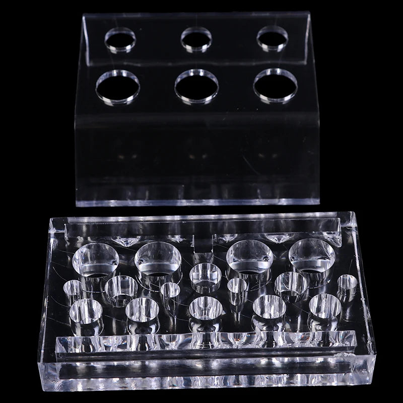 Acrylic tattoo ink cup tattoo eyebrow pigment cup holder Zpaxo