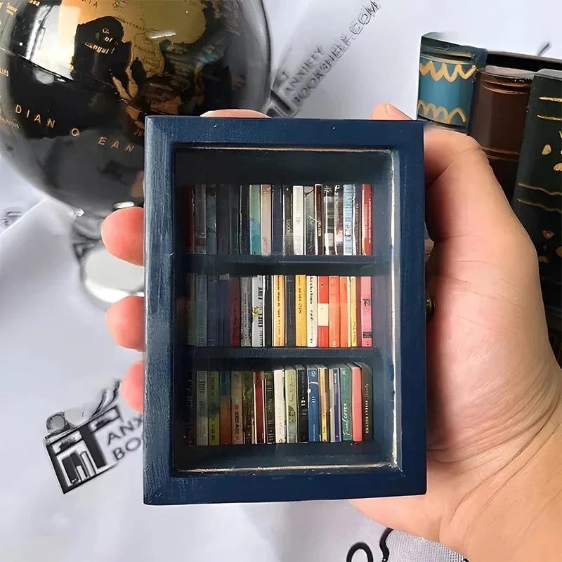 Anti- Bookshelf Ornament Stress Relief Small Holiday Home Desktop