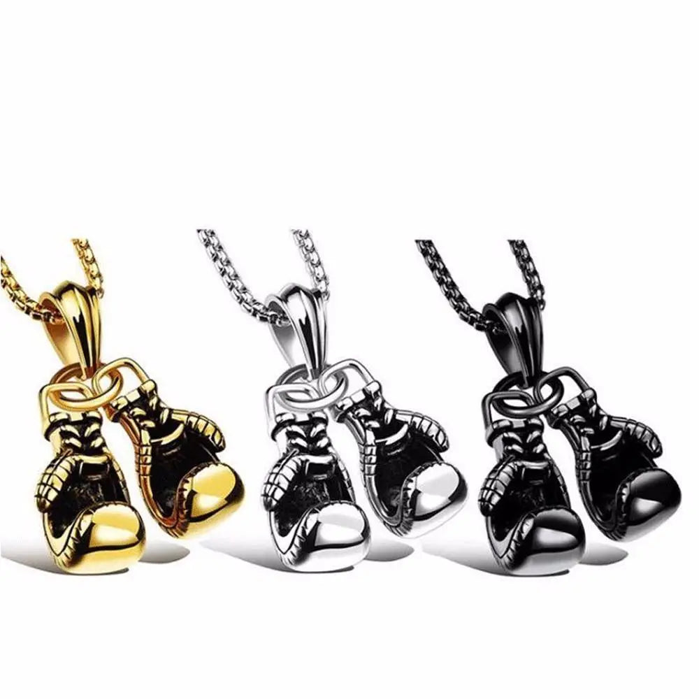 Dashboard Decoration Zinc Alloy Car Interior Metal Boxing Gloves Zpaxo