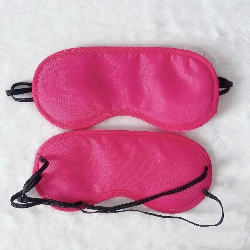 Multicolor Silky Sleep Eye Mask Light Blocking Soft Elastic Strap Zpaxo one size G