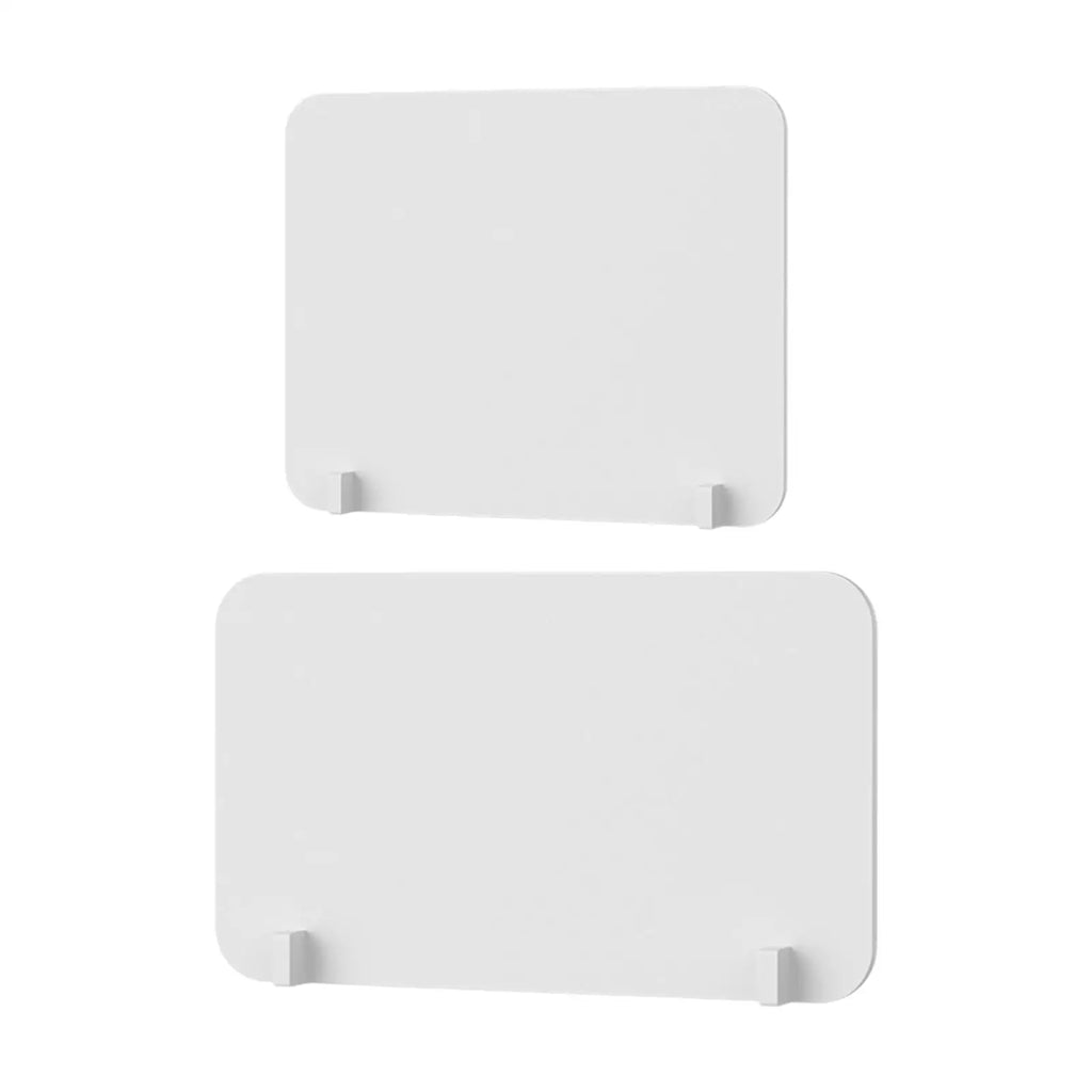 PVC Desktop Partition Panel – Freestanding Desk Divider Shield Desk Privacy Divider Zpaxo 40cmx50cm