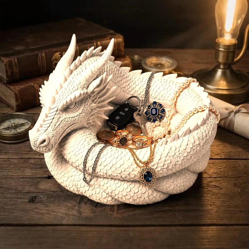 Catchall Bowl Gothic Dragon Storage Decoration 3D Printed Coin Ring