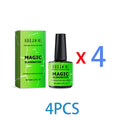 Gentle Nail Gel Remover Soak Off Solution for Acrylic Builder Gel Easy Removal Without Damaging Nails No Residue Fast Acting 8ml Zpaxo 4PCS