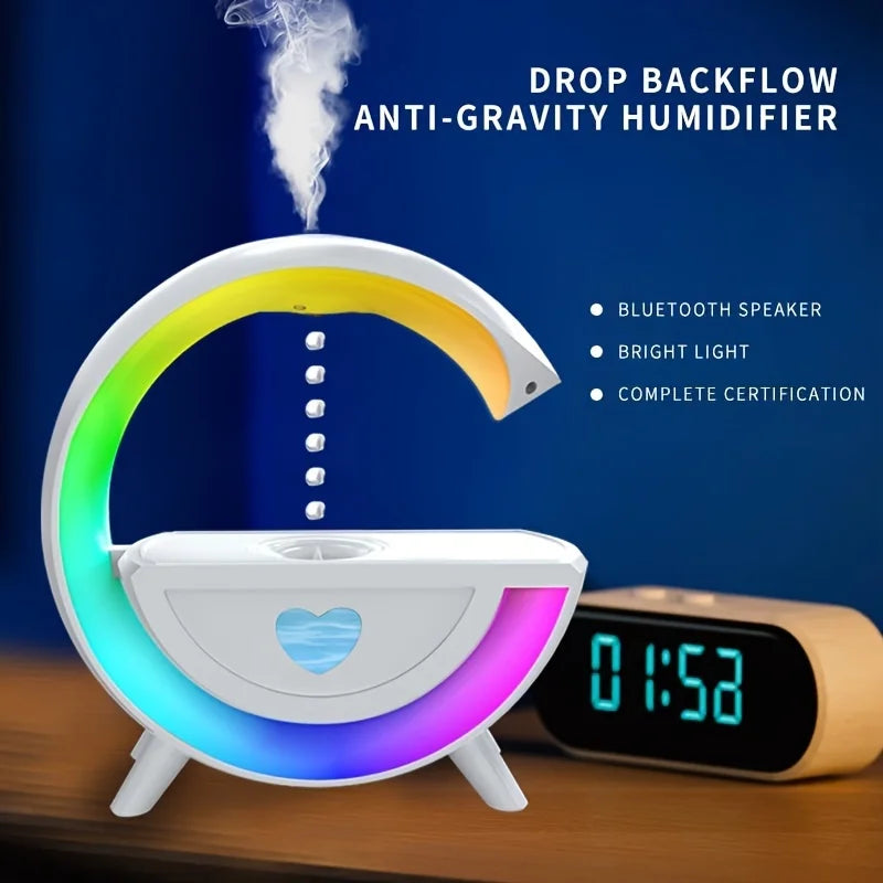 Large Anti Gravity Humidifier Multifunctional Home Water Droplet Zpaxo