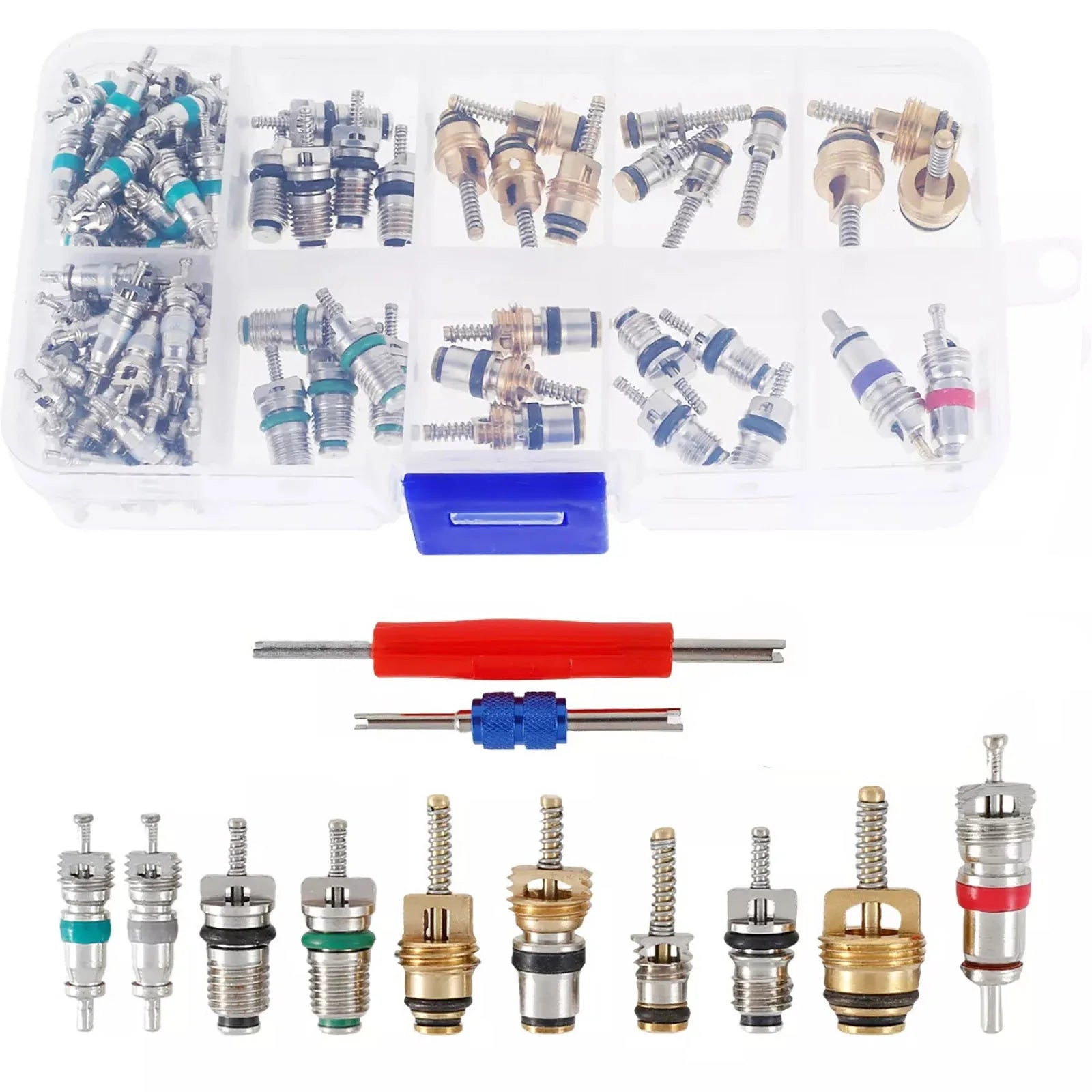 R12 R134A Valve Core Remover Tool Installer Metal Air Conditioner