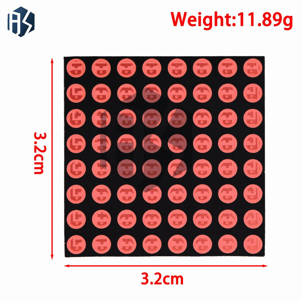 MAX7219 Dot Matrix Display Module Ready-to-use Microcontroller Zpaxo