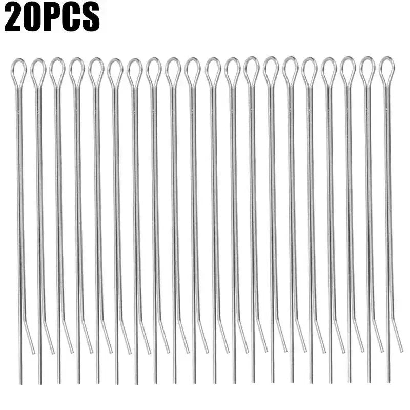 10/20Pcs Candle Wick Holders Candle Wick Fixer Cotton Wick Fixed Iron Clip Stabiliser DIY Candles Making Device Tool Accessories Zpaxo