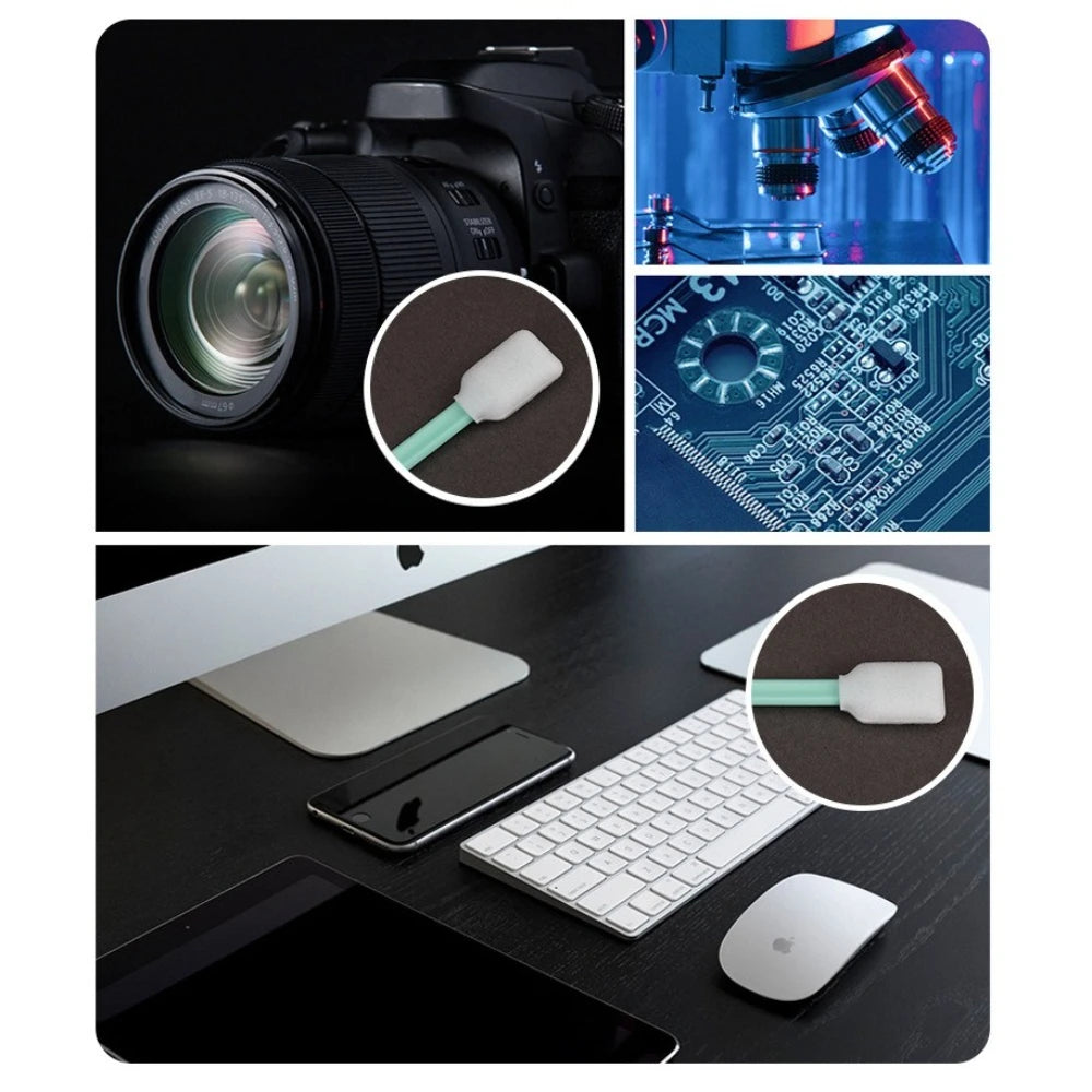 Polyester Precision Cleaning Swabs – Camera, Lens & Printer