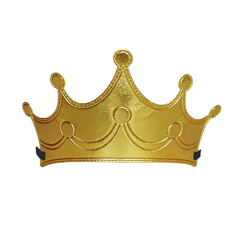 Birthday Hat Princess Prince King Crown Happy Kids Party Prom Photo