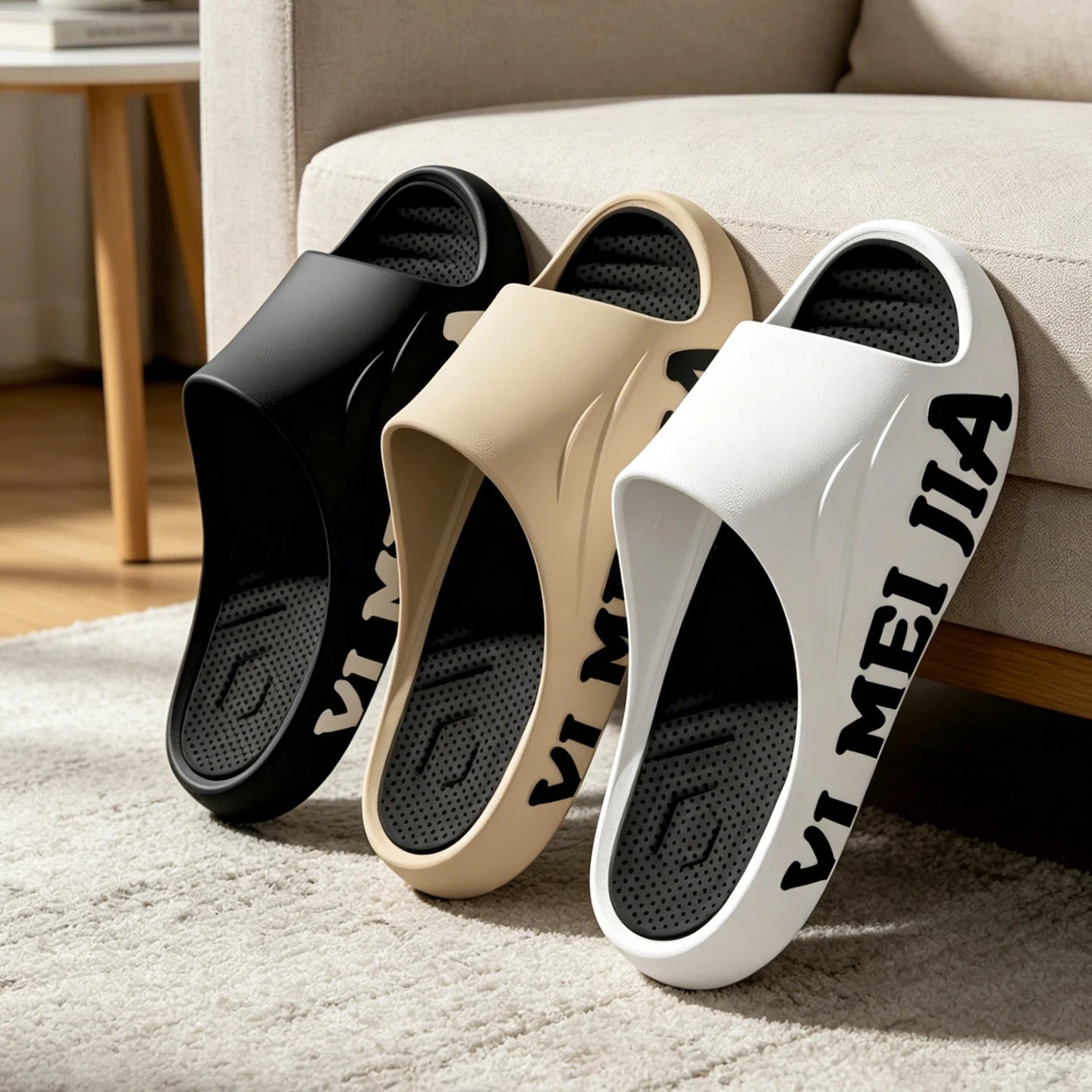 Non-slip Wear-resistant Slippers Unisex Comfortable Indoor House