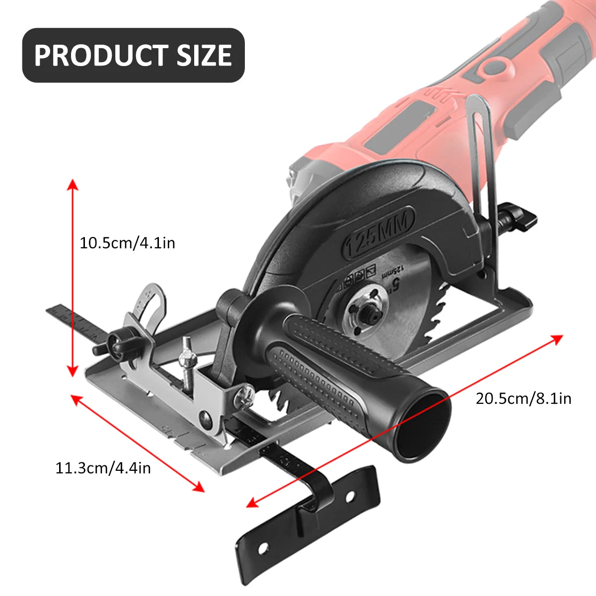 45°Adjustable Angle Grinder Holder Cutting Machine Slotting Bracket for 100 125 Grinder Cutting Machine Stands Angle Mill Tool Zpaxo