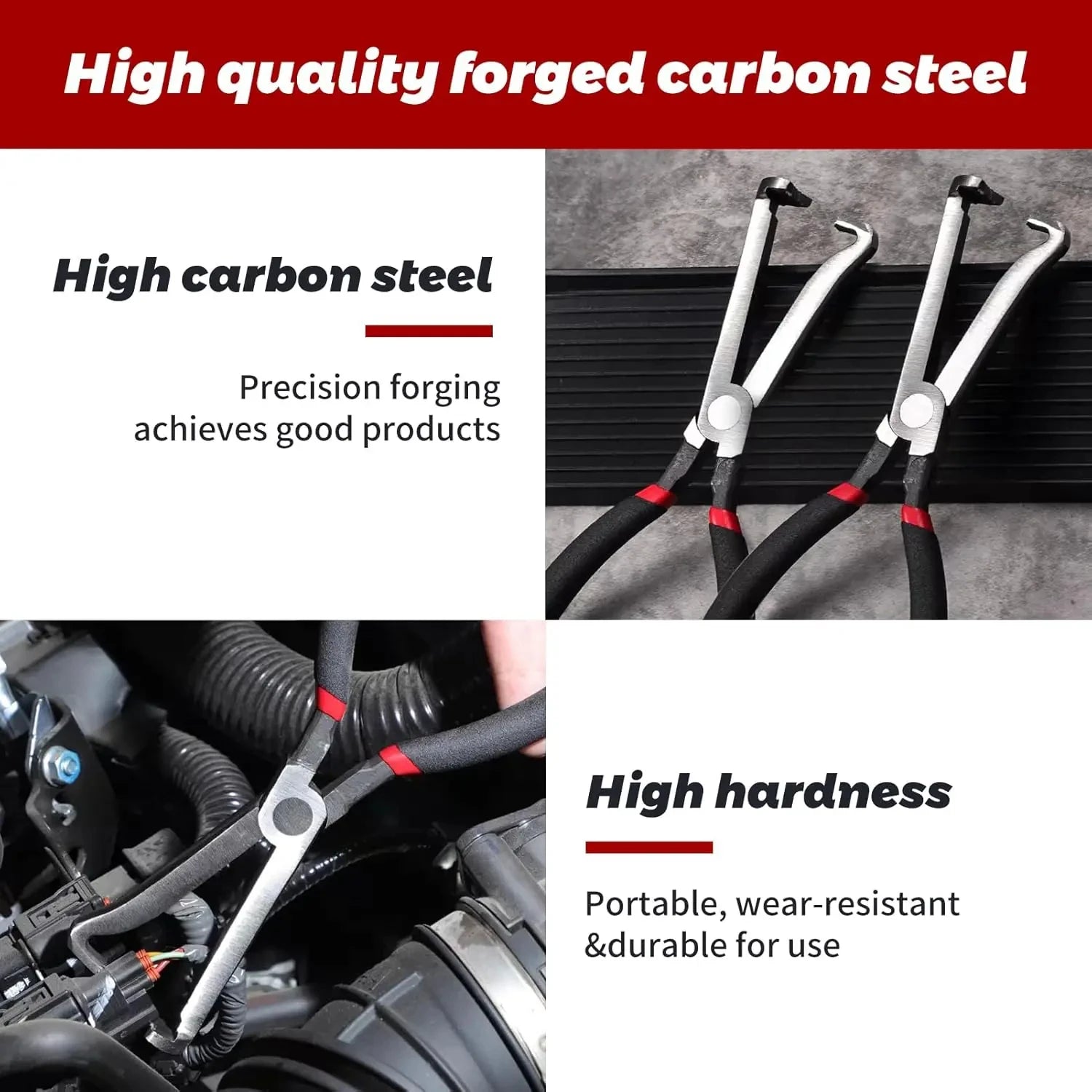 Cars Electrical Disconnect Pliers Fuel Line Wire Removal Plier Oil