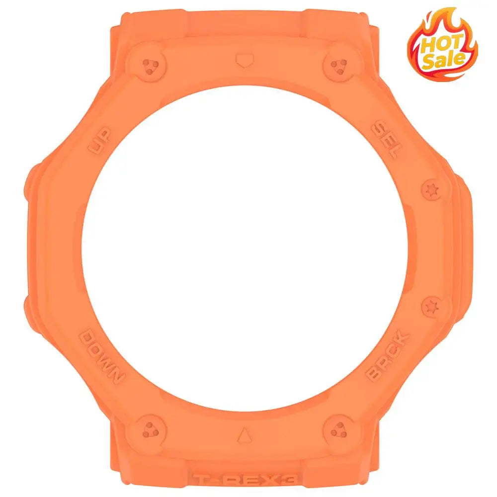 TPU Hollow Case Anti-Scratch TPU Half Cover Soft Case Cover Hollow Protector Shell for T-REX3 Smart Watch Accessories Zpaxo
