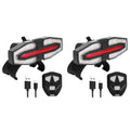 Electric Scooter Turn Signal Taillight USB Rechargable Remote Control