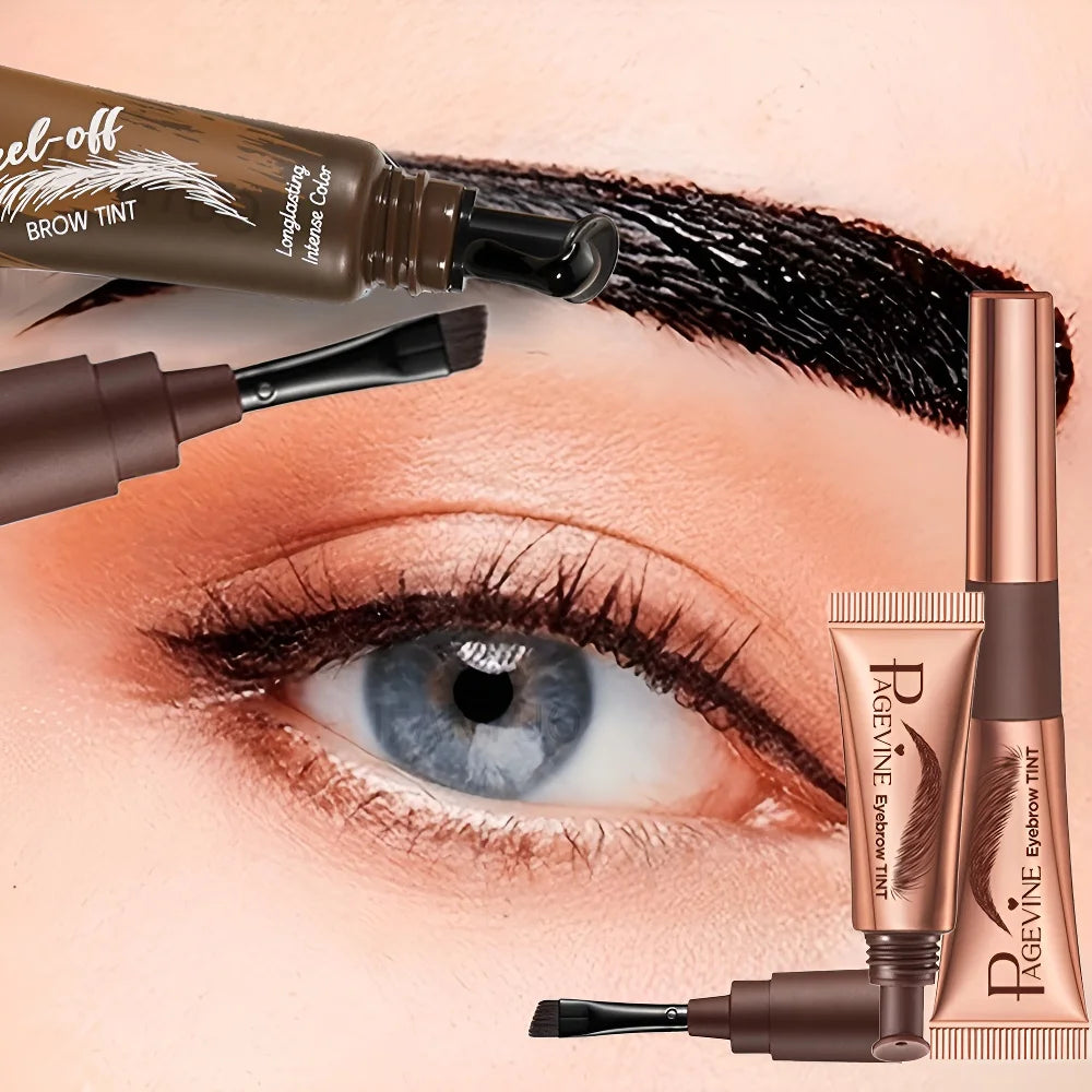 5 Peel-off Eyebrow Gel Cream Quick-drying Lasting Tearing Dye Glue Zpaxo