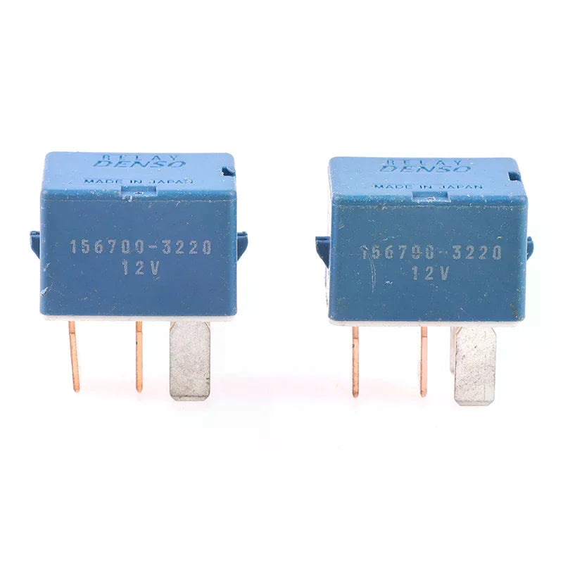 1PC Car Relay 12V 20A 4 Pins Automotive Small Denso Relay 156700-3220 Zpaxo