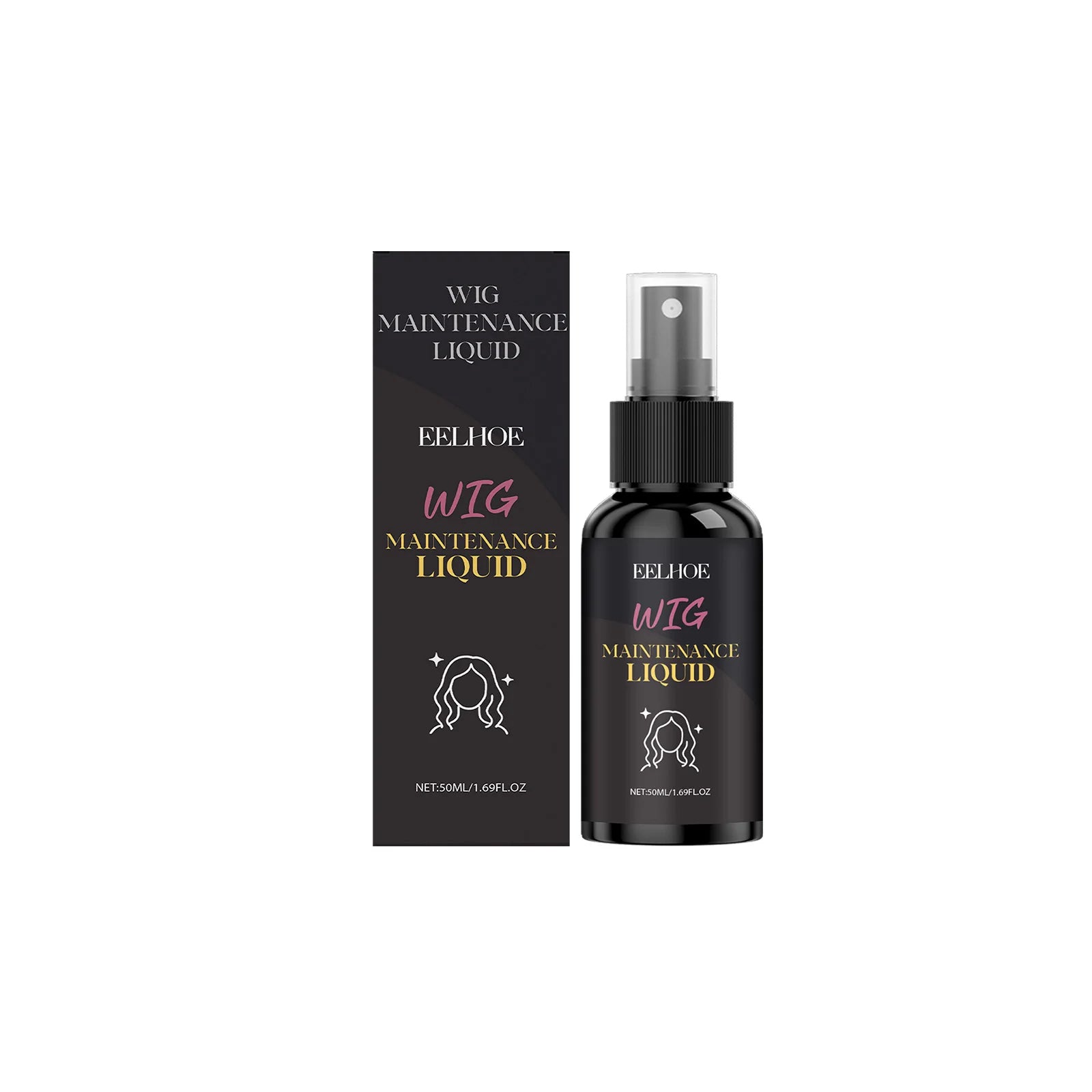 Eelhoe Coconut Wig Volumizing Spray – Frizz Control 50ml Wig Styling Spray Zpaxo