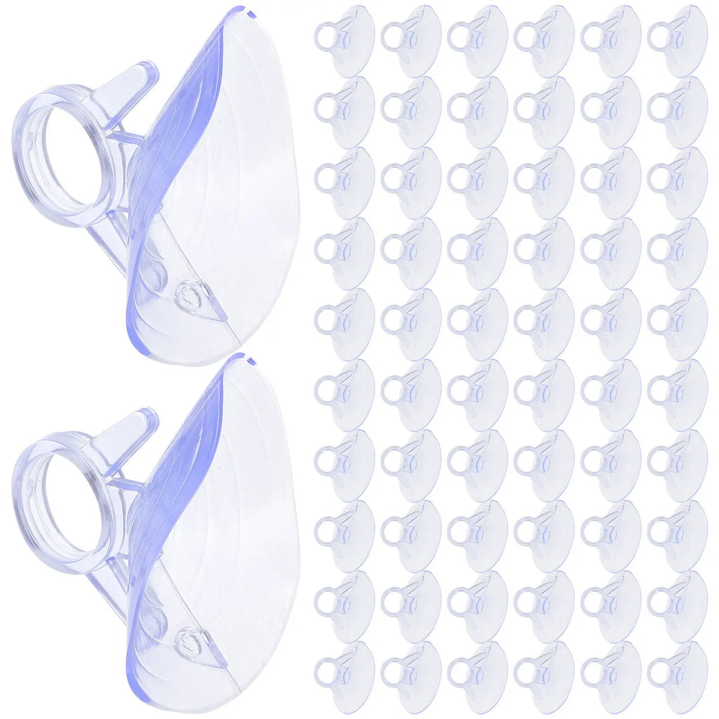 100Pcs Windshield Sunshade Suction Cup 4.5cm Small Compact Strong Adhesive Sucker for Car Shade Glass Table Top Bathroom Wall Zpaxo