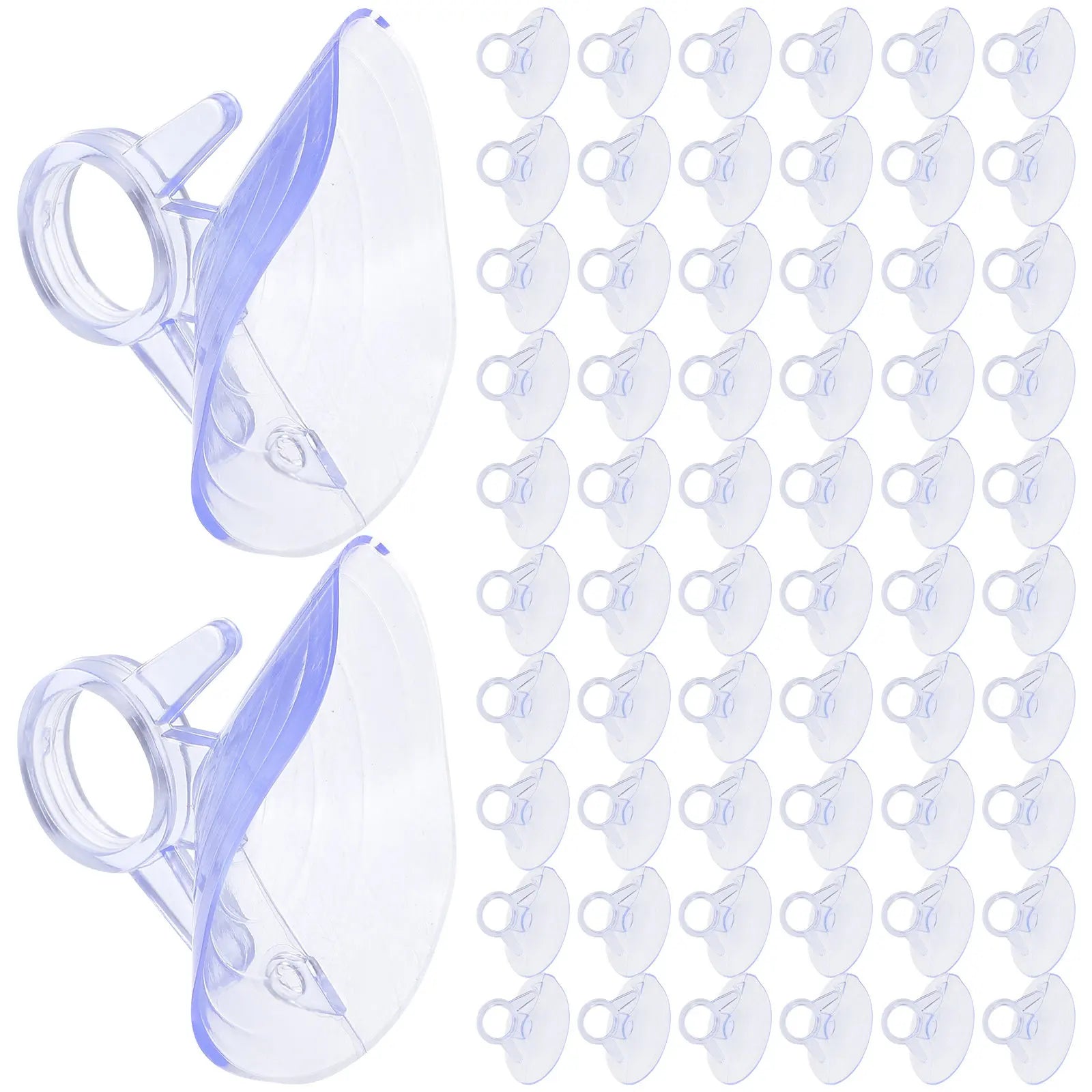 100Pcs Windshield Sunshade Suction Cup 4.5cm Small Compact Strong Adhesive Sucker for Car Shade Glass Table Top Bathroom Wall Zpaxo