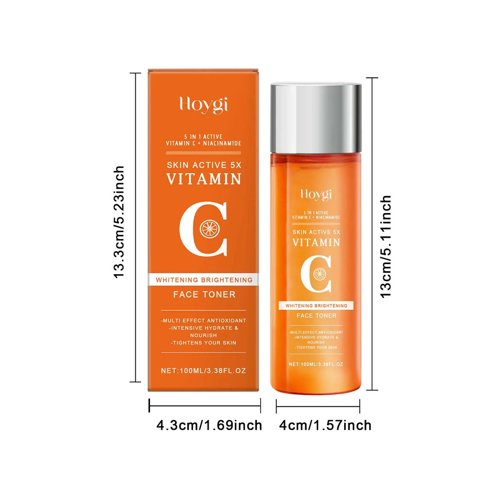 Hoygi Vitamin C Brightening Toner – Hydrating, Pore Minimizing Vitamin C Face Toner Zpaxo