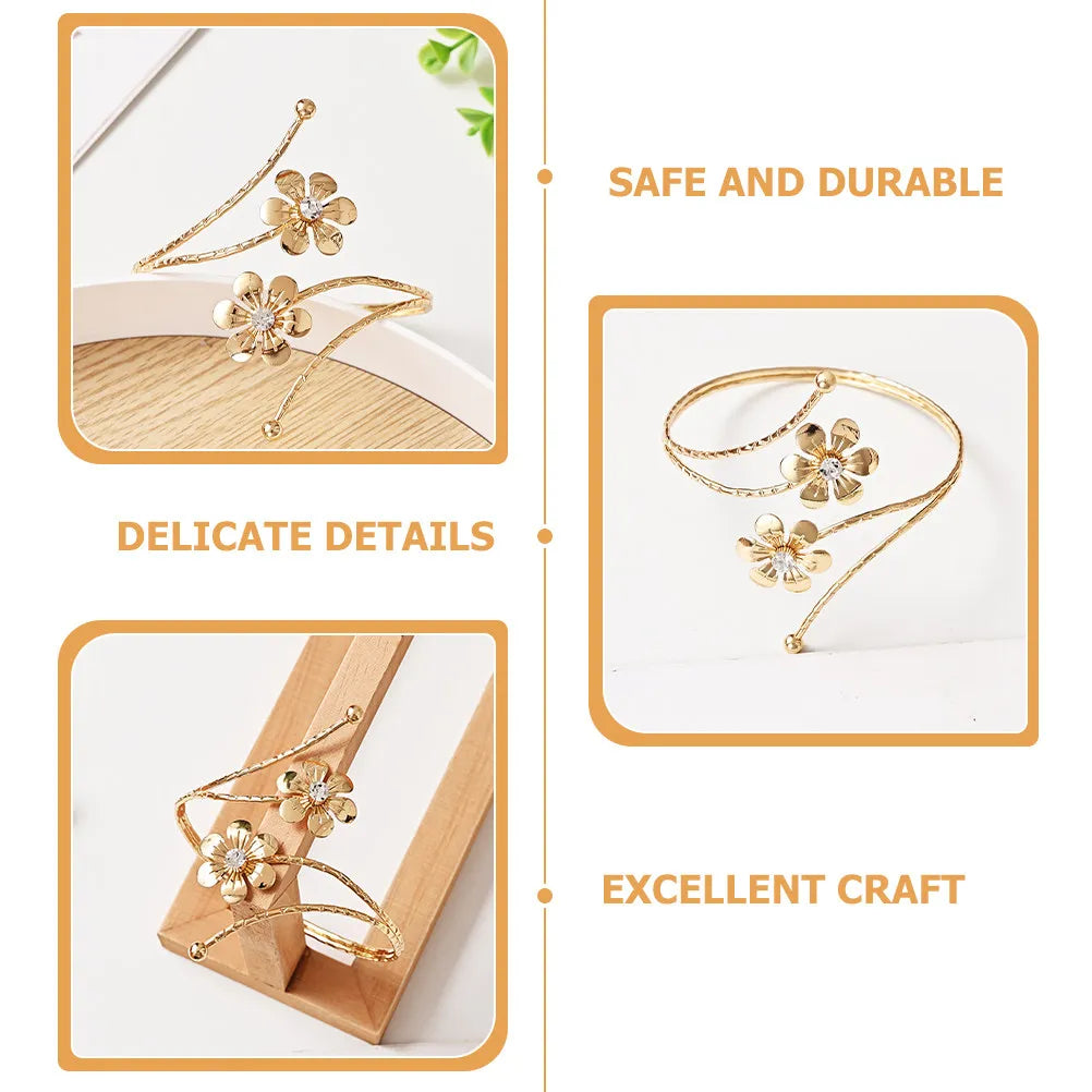 Alloy Curtain Holdbacks Delicate Flower Tiebacks Drape Fixing Strap