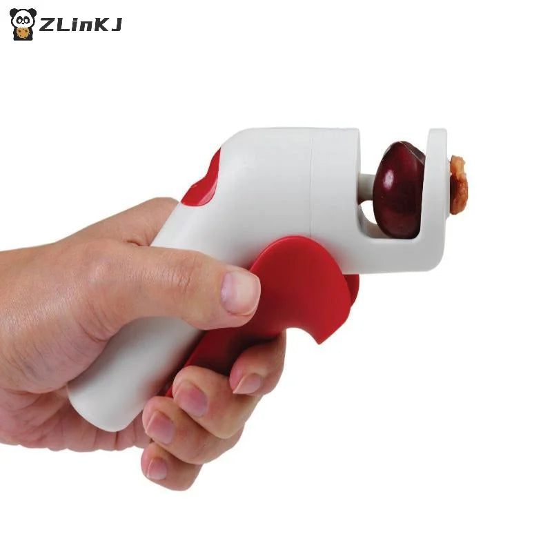 ▶1Pcs Household Cherry Red Date Hawthorn Pitting Machine, Multifunctional Fruit Core Remover Kitchen Gadget Zpaxo