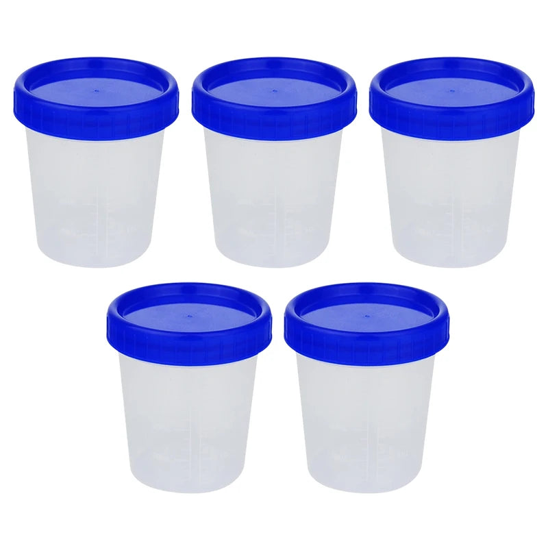 5 Reusable Stackable Plastic Dip Sauce Containers Salad Dressing Zpaxo 5Pcs Blue
