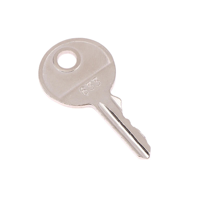 Linde Forklift Key 633 OEM 0009730434 – 2-Pack Metal Key