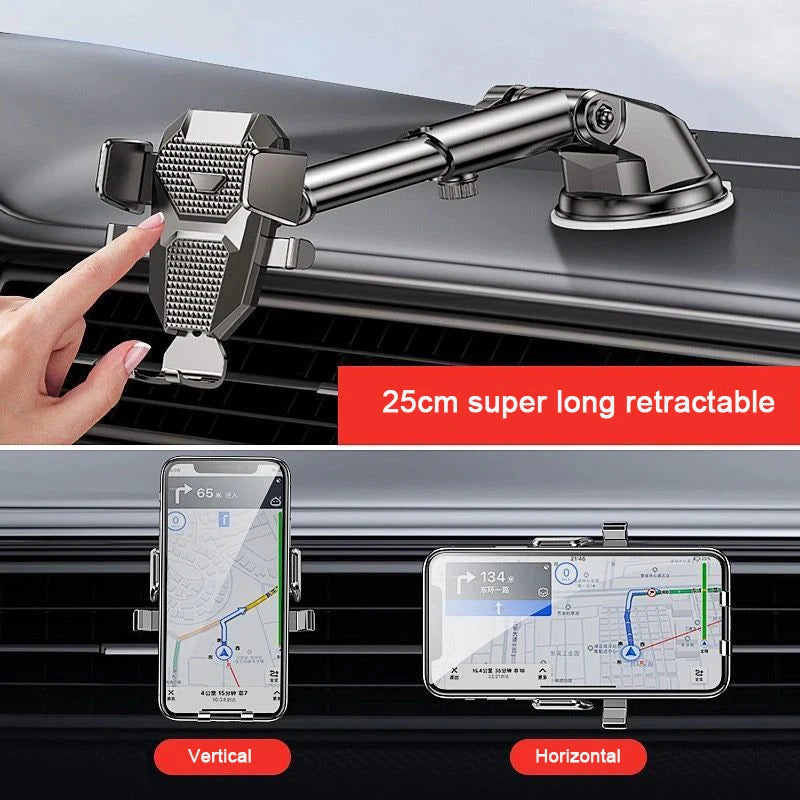 Universal Sucker Car Phone Holder Suction Cup Cell phone Stand Air Vent Mount Mobile Phone GPS Bracket For iPhone Xiaomi Huawei Zpaxo