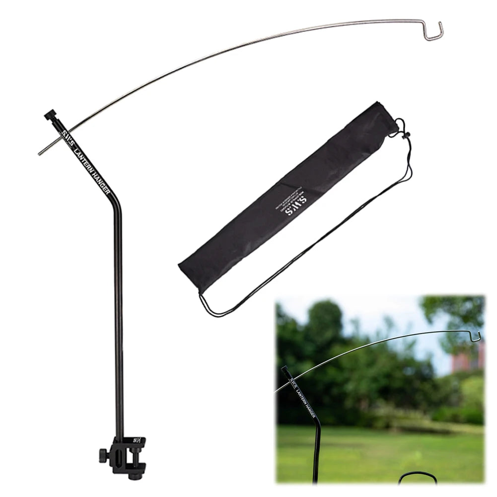 Camping IGT Lamp Hanging Rack Aluminum Alloy Portable Light Hanger