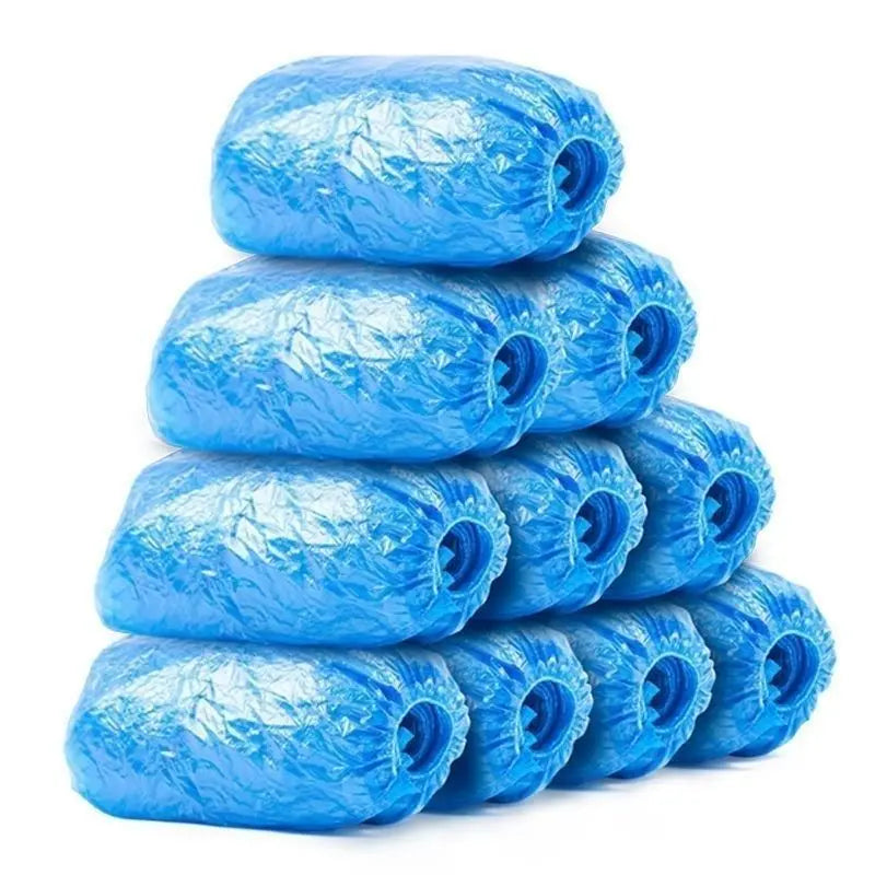 Portable Waterproof Boot Covers Plastic Non-slip Wear Disposable Shoe