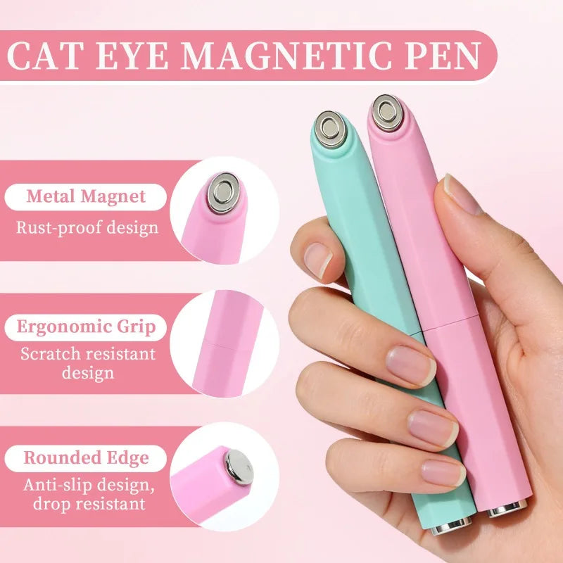 3-in-1 Ring Shaped Cat Magnetic Stick Strong Magnet 3D Circular