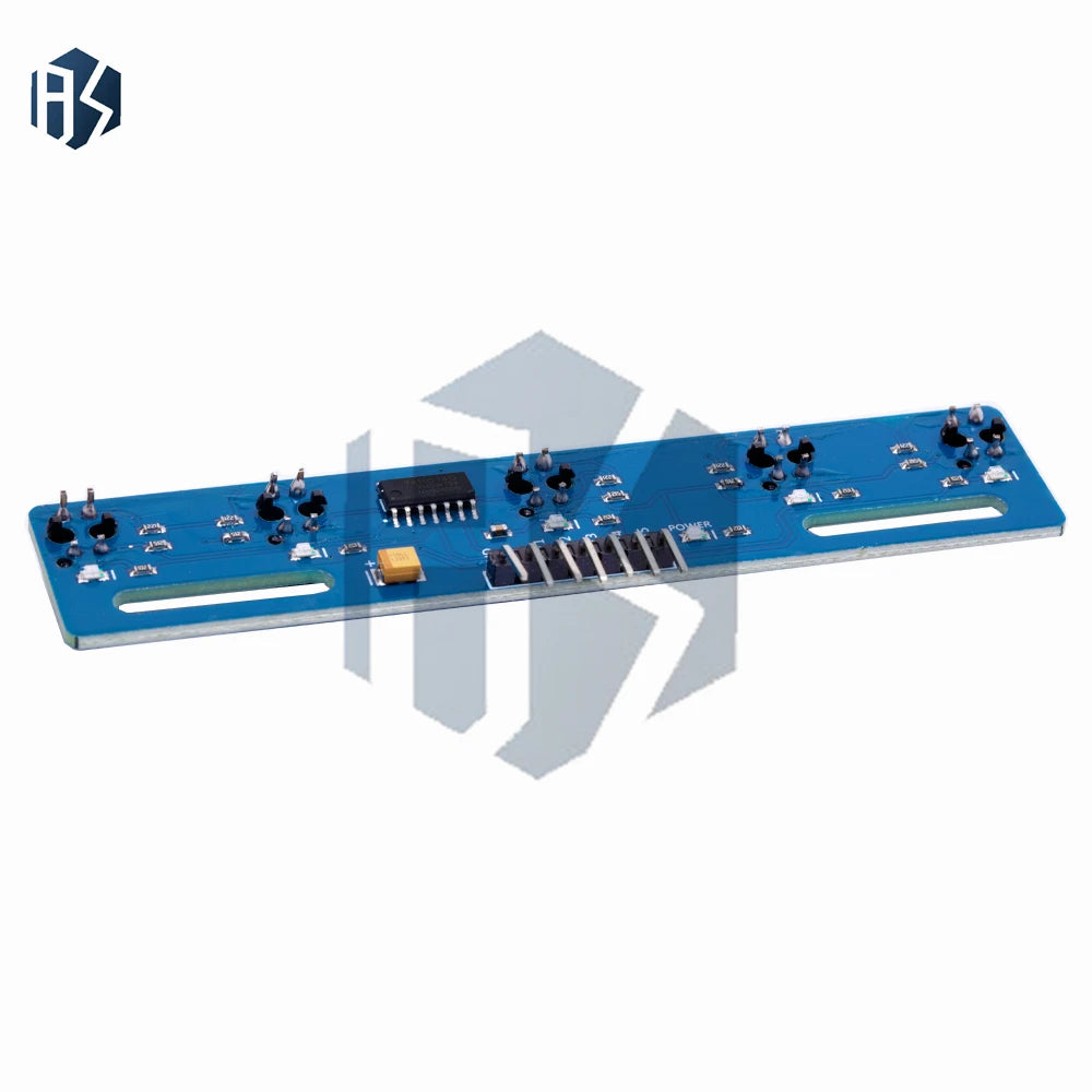 5 channel Infrared Reflective Sensor TCRT5000 KIT 5 way/road IR Photoelectric Switch Barrier Line Track Module Zpaxo