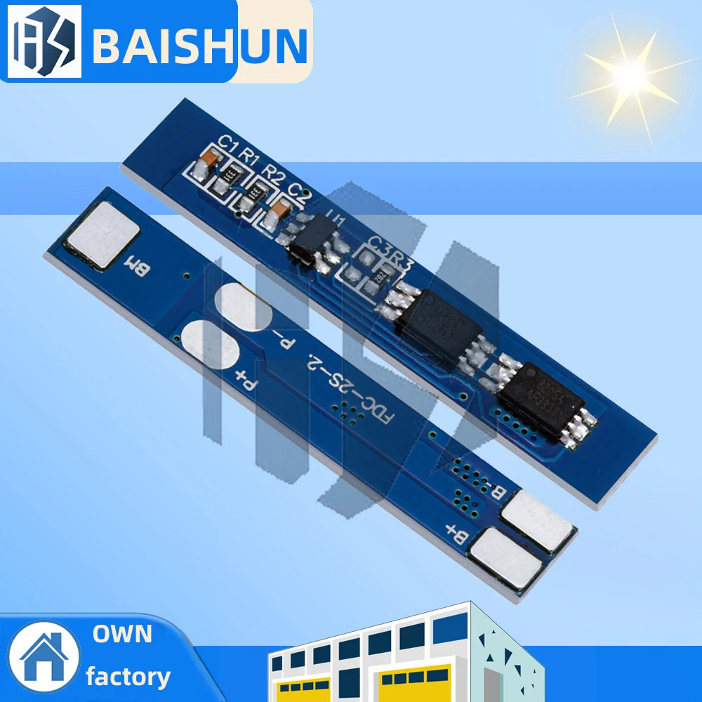 2S 3A Li-ion Lithium Battery 7.4v 8.4V 18650 Charger Protection Board bms pcm for li-ion lipo battery cell pack Zpaxo