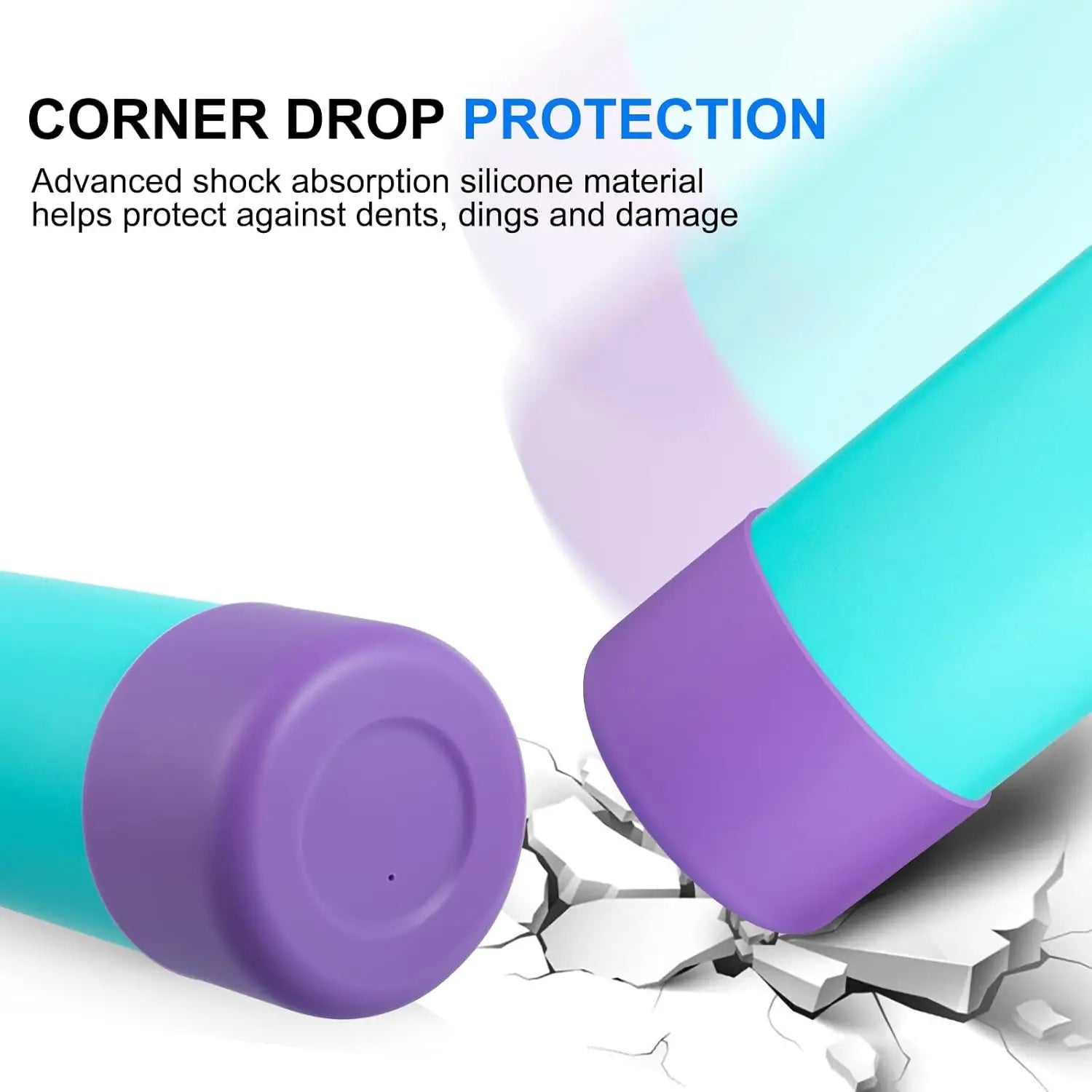 Silicone Bottom Boot for Wide Mouth Water Bottles 12–40oz