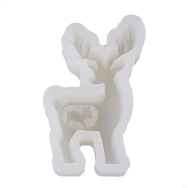 Reindeer Silicone Mold Christmas Themed Candle